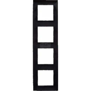 vypínač a zásuvka Čtyřmístná židle LEGRAND NILOE STEP, barva černá