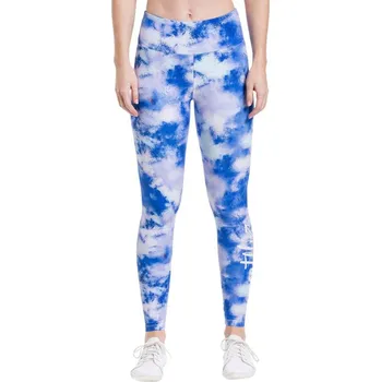 Dámské kalhoty Dámské legíny Meatfly Arabel 2024 Blue Aquarel S