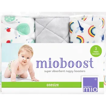 Plenkové kalhoty Bambino Mio Bambino Mio absorbční vložky Mio Boost Snail Surprise 3 ks" "Druh:látkové|Typ:absorbční|