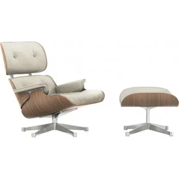 Křeslo Lounge Chair & Ottoman, světlý ořech clay