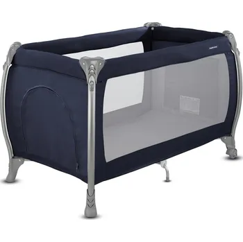 Dětská postýlka Inglesina Inglesina postýlka Lodge Blue" "Barva:modré|Kolečka:ano|Materiál:polyesterové a hlinikové|Polohovací:ano|Rozměry:126x72|Typ:cestovní|Vyndavací příčky:ano|Výška:79|