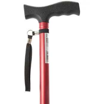 DMA Praha Duralová hůl skládací 411 A červená
