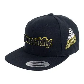 Kšiltovka Meatfly kšiltovka Big Shock Dakar Snapback Black | Černá | Velikost One Size