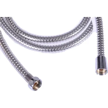 Brzdová hadice PROTIMEX Hadice sprchová 180 cm dvouzámková M1/2xkonus 1/2, nerez ocel