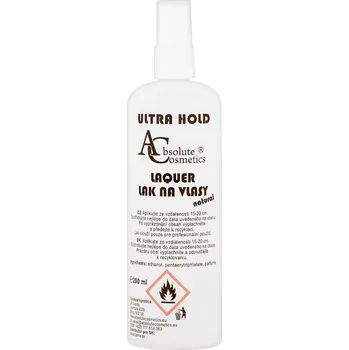 Stylingový přípravek Absolute Cosmetics Ultra Hold lak na vlasy natural 200 ml
