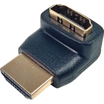 Video redukce Spojka konektoru HDMI / HDMI - zahnutá o 90 stupňů II.