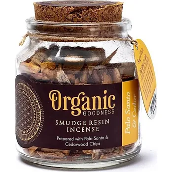 Vonná tyčinka Vykuřovací směs Organic - Palo Santo a cedr