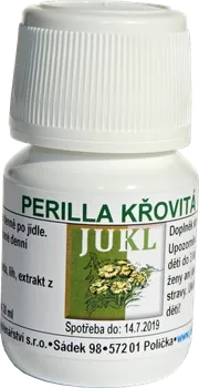 Přírodní produkt JUKL Perilla křovitá tinktura 30 ml