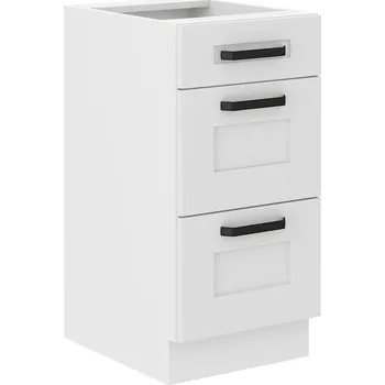 Kuchyňská skříňka Spodní skříňka, bílá, LULA 40 D 3S BB