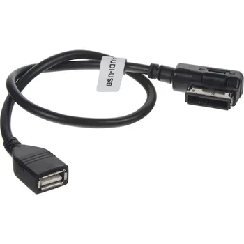 Auto elektroinstalace Adaptér USB, MDI pro Audi, VW, Škoda, 27cm, AIVWAudi02