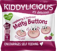 Kiddylicious Knoflíčky malina s řepou 6 g