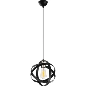 Stropní svítidlo Gezegen II černé/stříbrné