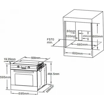 Vestavná trouba Schaub Lorenz SL F8