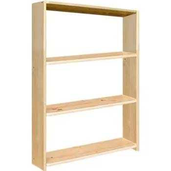 regál dřevěný regál z masivního dřeva borovice Regál 7 hloubka 23 cm jandr