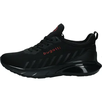 Pánské tenisky PÁNSKÉ TENISKY BUGATTI 341-AF160-6959-1010 ČERNÁ Barva: Černá, Velikost: 44