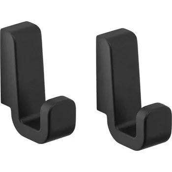 Věšák Gedy Samoa A826 matný černý 2 ks