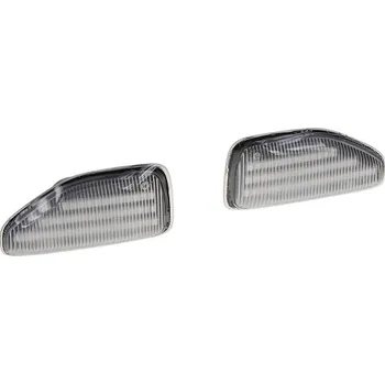 Přídavný světlomet LED dynamické blinkry Dacia Duster, Sandero, Logan oranžové, STM 96DA02