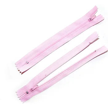 Zip Spirálový zip nedělitelný, 16 cm, růžová, č. 133, 1 ks