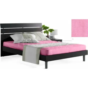 Prostěradlo Prostěradlo froté růžová 11 - 90 x 200 cm jednolůžko