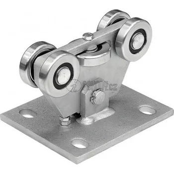 Pohon brány Nerezový vozík PICCOLO 67x67 pro samonosné brány