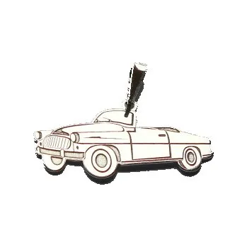 Přívěsek Stříbrný přívěsek Oktavia - PA00765 (Stříbrný přívěsek auto Oktavia)