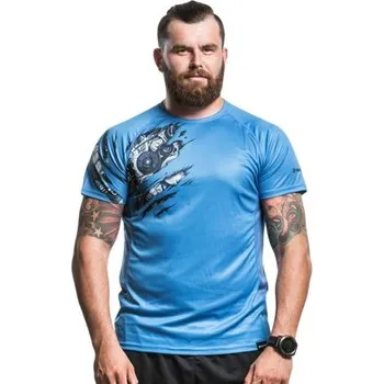 Meatfly funkční triko Reaper C - Blue | Modrá | Velikost M