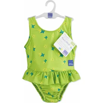 Kojenecké plavky Bambino Mio Dívčí plavky vcelku Lime Fish v.XL" "Kategorie:Kojenecké oblečení|