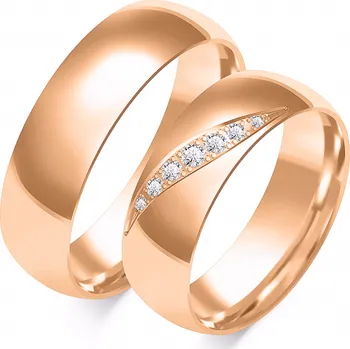 Prsten SOFIA zlatý pánský snubní prsten ZSO-350MRG