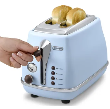 Topinkovač De'Longhi Icona Vintage CTOV 2103.AZ - možnosti opékání