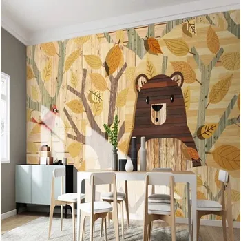 Tapeta Solution Media 3D tapety - Medvěd MU4540 1 - Voděodolné plátno - Textilní tapeta omyvatelná - 250g/m2