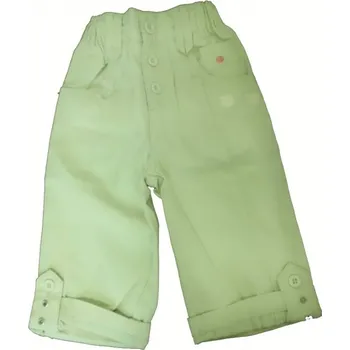 Kalhoty dětské bavlna - SUMMER smetanové - vel.104