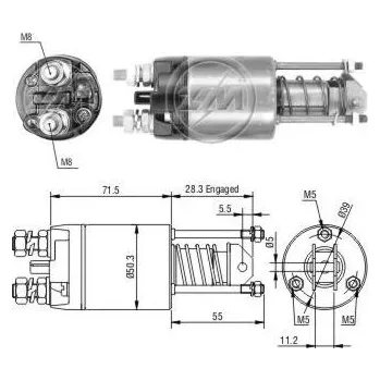 Startér Spínač startéru - Magneti Marelli 63222831