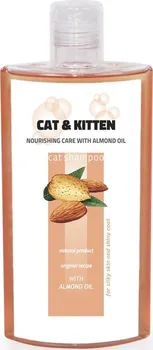 Kosmetika pro kočku Tommi Cat & Kitten Shampoo s přídavkem mandlového oleje 250 ml