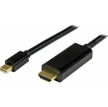 Audio rekordér Video kabel propojovací Mini DisplayPort (male) na HDMI (male) (2 m) Startech MDP2HDMM2MB 4K Ultra HD