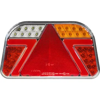 Přídavný světlomet Sdružená LED lampa pravá zadní s trojúhelníkem 12/24V, STM TRL31P