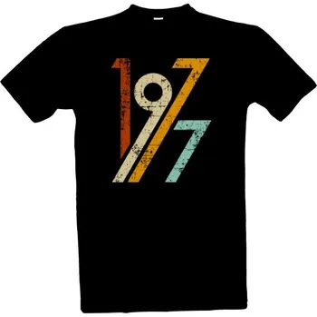 Tričko s potiskem Ročník 1977 Vintage pánské