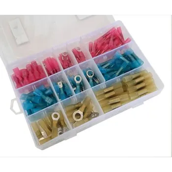 Auto elektroinstalace Sada smršťovacích dutinek a konektorů 142 ks