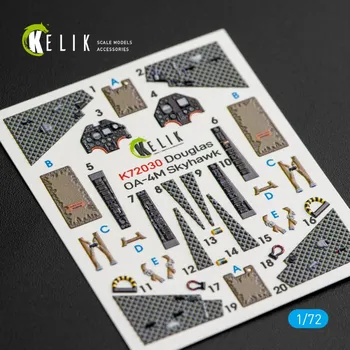 Plastikový model 1/72 OA-4M 'Skyhawk' interior 3D (FUJI/H.2000)