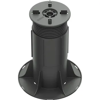 Terč pod dlažbu rektifikační H 200-270 mm (Stavitelný terč s výškou od 200 mm do 270 mm | základna Ø 200 mm | hlava Ø 120 mm | spára 4 mm | Rektifikační terč H 95-165 mm + 1x prodloužení H 126 mm | nosnost 1400 Kg/Ks )