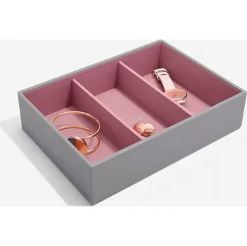 Šperkovnice STACKERS Grey & Rose Classic hluboká zásuvka 73551