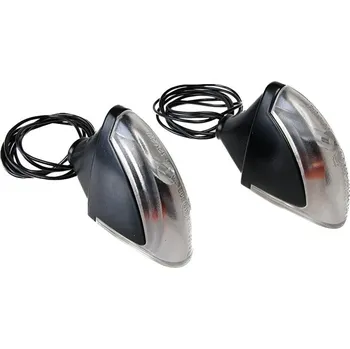 Osvětlení pro motocykl FAR komplet směrovek (blinkrů) homologovaných (ALU BLACK) (FAR komplet směrovek (blinkrů) homologovaných (ALU BLACK))