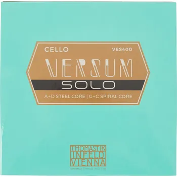 Struna pro kytaru a smyčcový nástroj Thomastik Versum Solo Cello SET (VES400) + prodloužená záruka 3 roky
