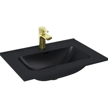Umyvadlo Elita Skappa umyvadlo 60.8x46 cm obdélníkový nábytkový černá RE040603067160