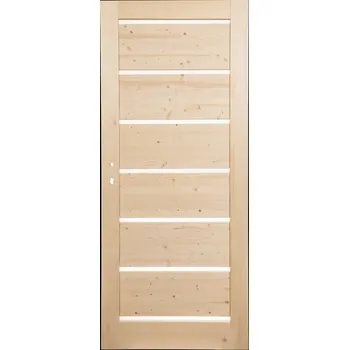 Interiérové dveře Hrdinka Interiérové dveře Stella Materiál: smrk, Šířka: 60 cm, Orientace: Levé