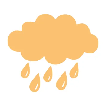 Samolepící dekorace SAMOLEPKA Déšť 001 levá mrak a kapky (08 - béžová) NA AUTO, NÁLEPKA, FÓLIE, POLEP, TUNING, VLASTNÍ TEXT, TISK, AUTOSAMOLEPKY.cz, POLEPY, OBRÁZEK, LOGO, SAMOLEPKY