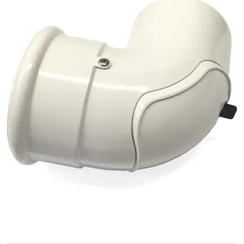 Kouřovod brilon – revipozinkí – koleno – 52100010