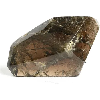 Přírodní kámen Záhněda s turmalínem broušený tvar 55g