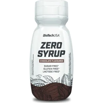 Fitness strava BioTech Zero Syrup 320 ml chocolate