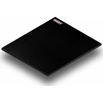 RC model auta HUDY FLAT SET-UP BOARD FOR 1/10 OFF-ROAD - LIGHTWEIGHT - BLACK - expresní doprava