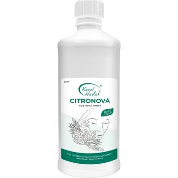 Karel Hadek Pleťová voda CITRÓNOVÁ na osvěžení pleti Objem: 20 ml